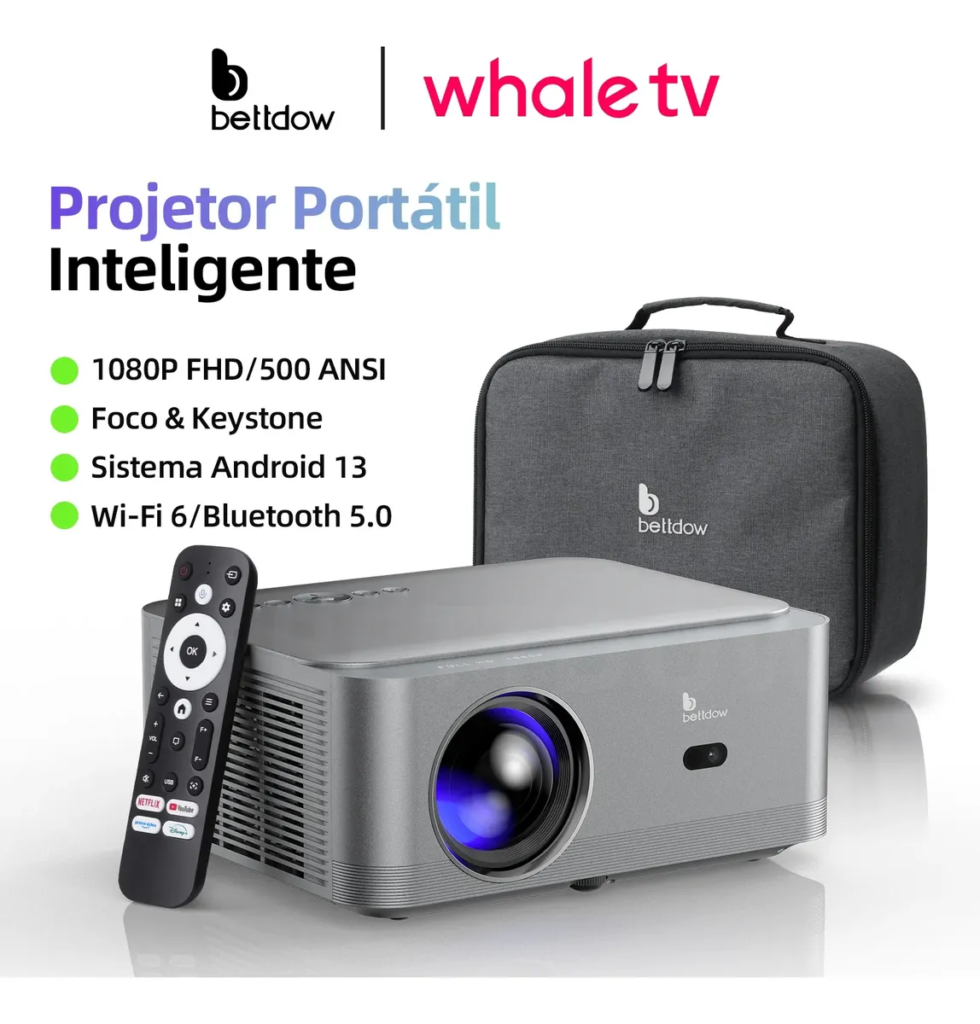 Samsung Freestyle 2 vs Wanbo X5 Pro vs Bettdow AC1082: Qual Projetor Smart Comprar em 2026? bet 02